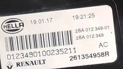 Peça sobressalente para automóvel em segunda mão farolim dianteiro esquerdo por renault megane iv fastback (b9a/m/n_) 1.5 dci 110 (b9a3) referências oem iam 261354958r e1-a1-7-1  Peça sobressalente para automóvel em segunda mão farolim dianteiro esquerdo por renault megane iv fastback (b9a/m/n_) 1.5 dci 110 (b9a3) referências oem iam 261354958r e1-a1-7-1
