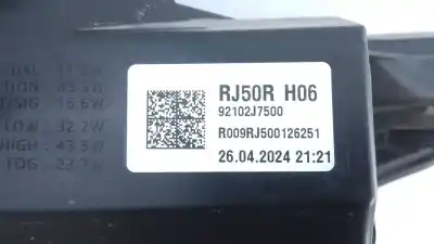 Second-hand car spare part right headlight for kia ceed (cd) 1.0 t-gdi oem iam references rj50rh06 e2-b5-24-1 92102j7500