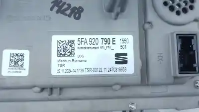 Автозапчасти б/у приборная доска за cupra leon (kl1) 1.5 etsi ссылки oem iam 5fa920790e e2-a1-8-2 