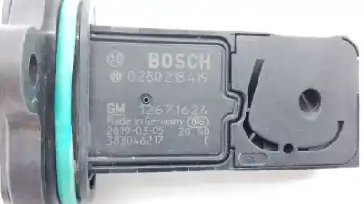 Second-hand car spare part flowmeter for opel corsa e (x15) 1.4 (08, 68) oem iam references 12671624 e3-a5-23-2 0280218419