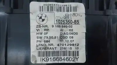 Peça sobressalente para automóvel em segunda mão quadrante por bmw 3 (e90) 320 d referências oem iam 1025350 e3-a2-28-1 916684602