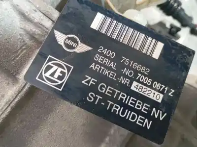 Автозапчастина б/у коробка передач для mini mini (r50, r53) one посилання на oem iam 7516682 m1-a2-176 70050671z