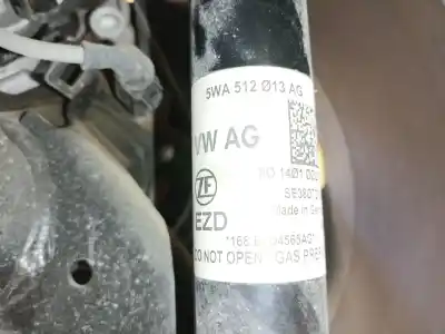 Second-hand car spare part right rear shock absorber for cupra leon (kl1) 1.5 etsi oem iam references 5wa512013ag  