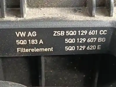 Автозапчасти б/у воздушный фильтр за cupra leon (kl1) 1.5 etsi ссылки oem iam 5q0129601cc  