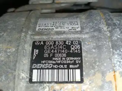 Автозапчасти б/у компрессор кондиционера воздуха за mercedes-benz gla (h247) amg gla 35 4-matic (247.751) ссылки oem iam a0008304202 ge4471404145 