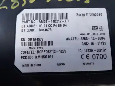 Second-hand car spare part electronic module for ford focus lim. (cb8) trend oem iam references am5t14d212ed e3-b3-24-3 