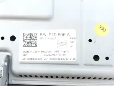 Автозапчасти б/у gps-навигационная система за seat ateca (kh7, khp) 1.5 tsi ссылки oem iam 5fj919606a e2-a1-24-3 