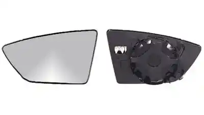 Second-hand car spare part Right Wing Mirror Glass for SEAT LEON (5F1) 1.2 TSI OEM IAM references 31854512 8433066177652 T2-4-B3-2 NUEVO