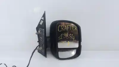 Second-hand car spare part right rearview mirror for volkswagen crafter furgón (sy_, sx_) 2.0 tdi oem iam references 7c1857387fm