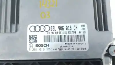 Автозапчасти б/у блок управления двигателем за audi q3 (8ub, 8ug) 2.0 tdi ссылки oem iam 03l906018cn e2-a1-8-5 0281018227