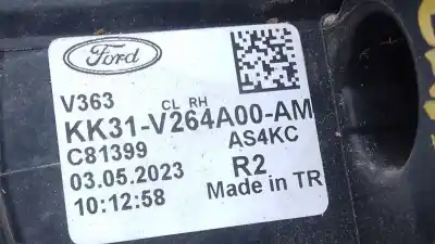 Peça sobressalente para automóvel em segunda mão fechadura da porta do lado direito por ford transit v363 furgón (fcd, fdd) 2.0 ecoblue referências oem iam kk3av26412am e2-b3-20-2 c81080110