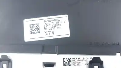 Pezzo di ricambio per auto di seconda mano pannello degli strumenti per kia stonic (yb) 1.0 t-gdi eco-dynamics+ riferimenti oem iam 94033h8740 e3-a3-24-4 