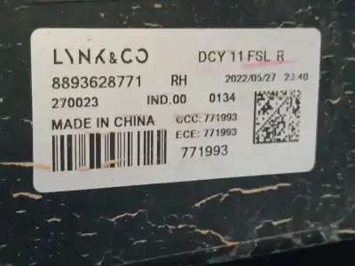 Автозапчастина б/у правий передній пілот для lynk & co 01 phev посилання на oem iam 8893628771  