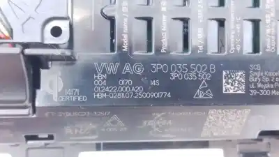 Автозапчастина б/у електронний модуль для cupra formentor (km7, kmp) 2.0 tdi 4drive посилання на oem iam 3p0035502b e2-a1-4-7 