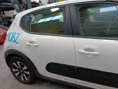 Автозапчастина б/у двері задні праві для citroen c3 iii (sx) 1.2 vti 82 посилання на oem iam   