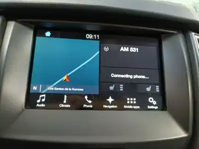 Peça sobressalente para automóvel em segunda mão módulo / sistema de navegação gps por ford ranger (tke) 3.2 tdci 4x4 referências oem iam 