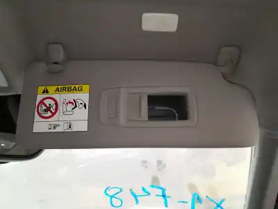 Pezzo di ricambio per auto di seconda mano parasole destro per bmw x1 (f48) sdrive 18 d riferimenti oem iam 