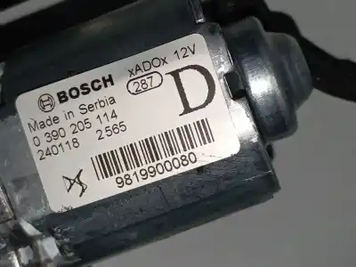 Second-hand car spare part Rear Windshield Wiper Motor for CITROEN C3 AIRCROSS II (2R_, 2C_) 1.2 PURETECH 110 (2RHNZB, 2RHNZW, 2RHNPX, 2RHNPJ) OEM IAM references 9819900080  0390205114