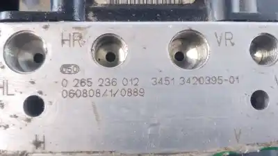 Peça sobressalente para automóvel em segunda mão abs por bmw x3 (e83) 3.0 d referências oem iam 0265236012 p3-b9-14-1 3451342039501