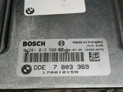 Peça sobressalente para automóvel em segunda mão centralina de motor uce por bmw x3 (e83) 3.0 d referências oem iam 7803369  0281013500