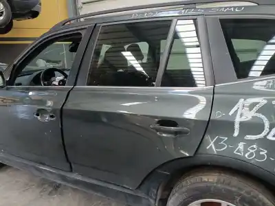 Peça sobressalente para automóvel em segunda mão porta do automóvel traseira esquerda por bmw x3 (e83) 3.0 d referências oem iam   