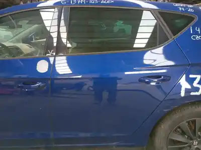 Peça sobressalente para automóvel em segunda mão porta do automóvel traseira esquerda por seat leon (5f1) 1.4 tsi referências oem iam 