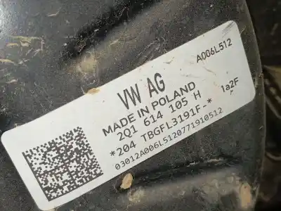 Peça sobressalente para automóvel em segunda mão servo freio por seat ibiza v (kj1, kjg) 1.0 mpi referências oem iam 2q1614105h
