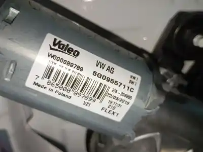 Peça sobressalente para automóvel em segunda mão motor do limpador traseiro por seat ibiza v (kj1, kjg) 1.0 mpi referências oem iam 5g0955711c