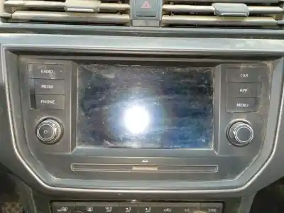 Peça sobressalente para automóvel em segunda mão sistema de áudio / rádio cd por seat ibiza v (kj1, kjg) 1.0 mpi referências oem iam 