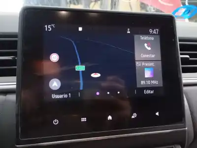 Peça sobressalente para automóvel em segunda mão módulo / sistema de navegação gps por renault captur ii (hf_) e-tech 160 referências oem iam 