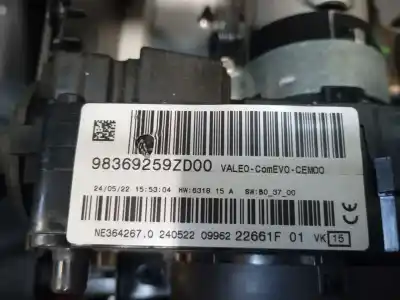 Peça sobressalente para automóvel em segunda mão FITA DO AIRBAG por PEUGEOT 208 II (UB_, UP_, UW_, UJ_) 1.2 PURETECH 75 Referências OEM IAM 98369259ZD  