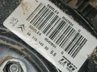 Gebrauchtes Autoersatzteil bremsservo zum peugeot 208 i (ca_, cc_) 1.2 vti 82 oem-iam-referenzen 9811514380