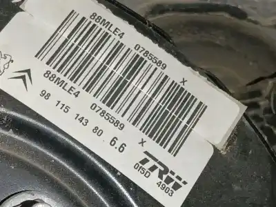 Gebrauchtes Autoersatzteil bremsservo zum peugeot 208 i (ca_, cc_) 1.6 hdi / bluehdi 75 oem-iam-referenzen 9811514380