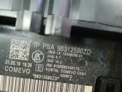 Second-hand car spare part AIR BAG RING for CITROEN C3 III (SX) 1.2 PURETECH 82 OEM IAM references 98312590ZD  