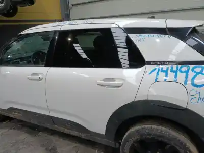 Second-hand car spare part rear left door for citroen c4 cactus 1.5 bluehdi 100 oem iam references   