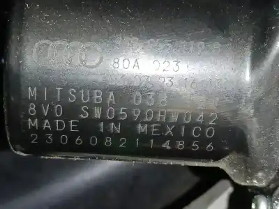 Peça sobressalente para automóvel em segunda mão motor do limpa para brisas por audi q5 (fyb, fyg) 55 tfsi e quattro referências oem iam 80b955119b