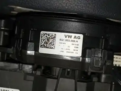 Pièce détachée automobile d'occasion CONTACTEUR TOURNANT D'AIRBAG pour VOLKSWAGEN TIGUAN (AD1, AX1) 2.0 TDI Références OEM IAM 5Q1953569H  