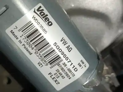 Second-hand car spare part rear windshield wiper motor for volkswagen tiguan (ad1, ax1) 2.0 tdi oem iam references 5g0955711d