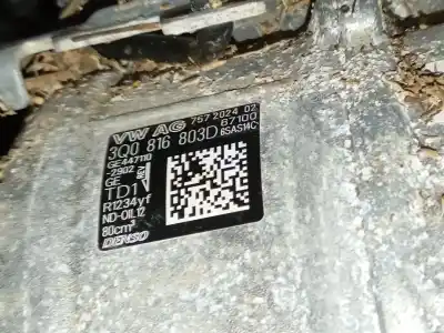 Second-hand car spare part air conditioning compressor for volkswagen tiguan (ad1, ax1) 2.0 tdi oem iam references 3q0816803d