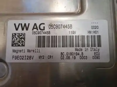 Автозапчасти б/у БЛОК УПРАВЛЕНИЯ ДВИГАТЕЛЕМ за SEAT IBIZA V (KJ1, KJG) 1.0 MPI ссылки OEM IAM 05C907445B  