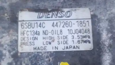 Pezzo di ricambio per auto di seconda mano compressore aria condizionata per bmw 3 (e90) 320 d riferimenti oem iam 4472601851 p3-b2-25-3 