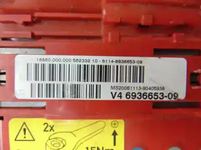 Second-hand car spare part fuse box unit for bmw serie 3 touring (e91) 320d oem iam references 6936653  