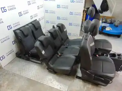 Pezzo di ricambio per auto di seconda mano set completo di sedili per renault scénic iii/grand scénic iii/scénic iii xmod jz0/jz scénic iii dynamique 1598 cc 130cv/96kw riferimenti oem iam   