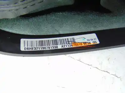 İkinci el araba yedek parçası vites kolu için mercedes-benz clase e (w211) berlina e 320 cdi (211.022) oem iam referansları a2112675510  