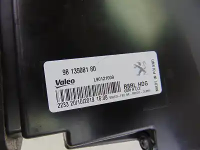 Pièce détachée automobile d'occasion feu arrière droit intérieur pour peugeot 508 5g06 références oem iam 9813508180  
