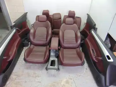 Second-hand car spare part complete seat set for peugeot 407 coupe pack oem iam references   
