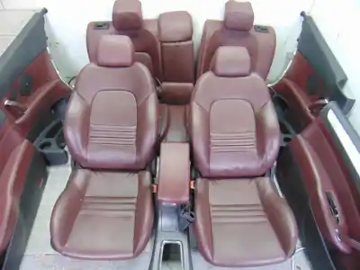 Second-hand car spare part complete seat set for peugeot 407 coupe pack oem iam references   