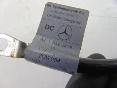 Pièce détachée automobile d'occasion batterie pour mercedes-benz clase e (w211) berlina e 320 cdi (211.022) références oem iam a2115420418  