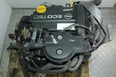 Second-hand car spare part complete engine for opel corsa c z10xe oem iam references z10xe  