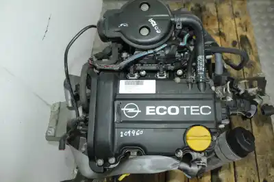 Second-hand car spare part complete engine for opel corsa c z10xe oem iam references z10xe  